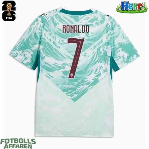 Portugal Cristiano Ronaldo #7 Bortatröja VM 2026 Kortärmad
